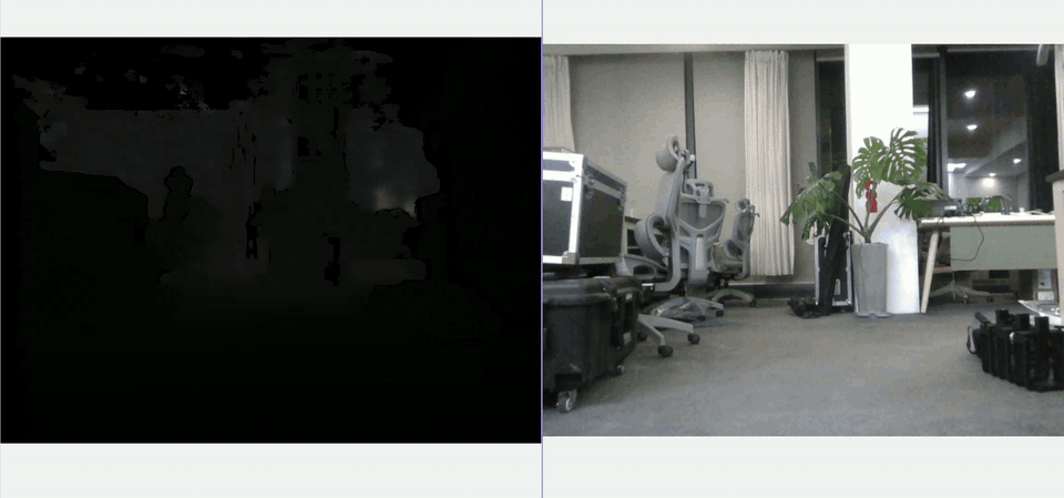 Foxglove RGB and depth visualization